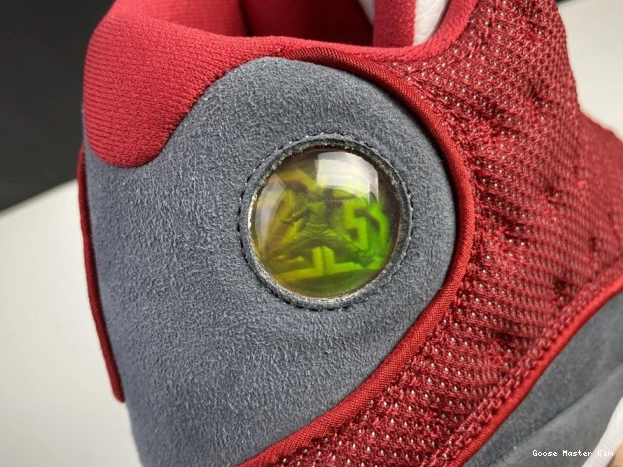 Grey Jordan Retro Air Gym Red 414571-600 13 Flint 0607